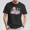 Watercolor Lizzard Reading Book Cute Kids T-Shirt Unique Gifts Watercolor Lizzard Reading Book Cute Kids T-Shirt Unique Gifts