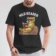 Wild Reader Cool Jaguar With Sunglasses Reading Book Kids T-Shirt Unique Gifts