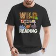 Wild About Reading Book Lover Bookworm Library Day T-Shirt Unique Gifts Wild About Reading Book Lover Bookworm Library Day T-Shirt Unique Gifts