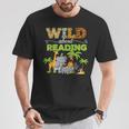 Wild About Reading Books Reader Librarian Wild Animals Lover T-Shirt Unique Gifts Wild About Reading Books Reader Librarian Wild Animals Lover T-Shirt Unique Gifts