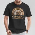 Wild About Reading Books Reader Lover Bookworm Librarian T-Shirt Unique Gifts Wild About Reading Books Reader Lover Bookworm Librarian T-Shirt Unique Gifts