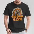 Wild About Reading Books Teacher Leopard Rainbow Men Women Kids T-Shirt Unique Gifts Wild About Reading Books Teacher Leopard Rainbow Men Women Kids T-Shirt Unique Gifts