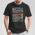 I Will Read Books On A Boat & Everywhere Reading Kids T-Shirt Unique Gifts