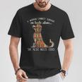 A Woman Cannot Survive On Books Alone She Also Needs Dogs T-Shirt Unique Gifts A Woman Cannot Survive On Books Alone She Also Needs Dogs T-Shirt Unique Gifts