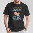 Woman Survives On Books And Yarn Crocheter Crocheting T-Shirt Unique Gifts Woman Survives On Books And Yarn Crocheter Crocheting T-Shirt Unique Gifts