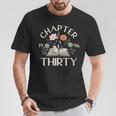 Women's 1996 Chapter Thirty 30th Birthday Decoration Wildflower Book T-Shirt Unique Gifts Women's 1996 Chapter Thirty 30th Birthday Decoration Wildflower Book T-Shirt Unique Gifts