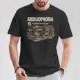 Women's Abibliophobia Ruined My Wallet Book Lover T-Shirt Unique Gifts Women's Abibliophobia Ruined My Wallet Book Lover T-Shirt Unique Gifts