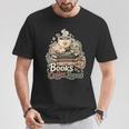 Women's Books Coffee Repeat Cute Reading Lover T-Shirt Unique Gifts