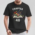 Women's Chapter 48 Years Old 48th Birthday Celebration Floral Book T-Shirt Unique Gifts Women's Chapter 48 Years Old 48th Birthday Celebration Floral Book T-Shirt Unique Gifts