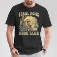 Women's Feral Moms Book Club T-Shirt Unique Gifts