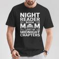 Women's Night Reader Book Mom Lost In Midnight Chapters T-Shirt Unique Gifts Women's Night Reader Book Mom Lost In Midnight Chapters T-Shirt Unique Gifts