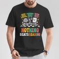 Women's Nothing Beats Reading Rock Paper Scissors Book Love T-Shirt Unique Gifts Women's Nothing Beats Reading Rock Paper Scissors Book Love T-Shirt Unique Gifts