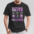 Women's Nothing Beats Reading Rock Paper Scissors Book Lover T-Shirt Unique Gifts Women's Nothing Beats Reading Rock Paper Scissors Book Lover T-Shirt Unique Gifts