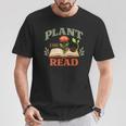 Women's Plant a Seed Read Reader Book Library Mom Dad Summer T-Shirt Unique Gifts