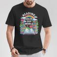Women's Reading Colors Our World Rainbow Books Kids T-Shirt Unique Gifts