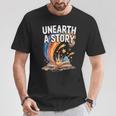 Women's Unearth A Story Rainbow Treasure Book Summer Reading 2026 T-Shirt Unique Gifts