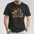 Women's Wild About Reading Book Animal Children's Book Lover Teacher T-Shirt Unique Gifts Women's Wild About Reading Book Animal Children's Book Lover Teacher T-Shirt Unique Gifts