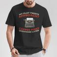 Writer Novelist Book Poetry Author T-Shirt Unique Gifts