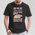 Writer Shirt For Women Author Book Novelist Poet T-Shirt Unique Gifts Writer Shirt For Women Author Book Novelist Poet T-Shirt Unique Gifts