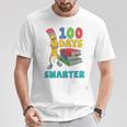 100 Days Smarter Teacher Student Books 100th Day Of School For Men Women Kids T-Shirt Unique Gifts