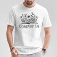 14th Birthday Chapter 14 Reading Book Lover Bookworm Girls T-Shirt Unique Gifts
