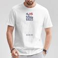 My 25th Birthday Guest Book Tee For Women Men 25 Years Old T-Shirt Unique Gifts