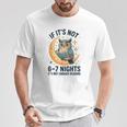 6-7 Nights Reading Owl On Moon Book Lover Reading T-Shirt Unique Gifts