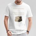 Abibliophobia Definition Book Lover Premium Tri-Blend T-Shirt Unique Gifts