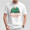 Adventure Awaits a Idea For Book Lovers T-Shirt Unique Gifts