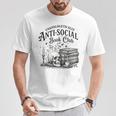 Anti-Social Book Club Bookish Introvert Readers T-Shirt Unique Gifts Anti-Social Book Club Bookish Introvert Readers T-Shirt Unique Gifts