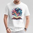 Astronomy Space Lover Books Bookworm T-Shirt Unique Gifts