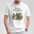 Avoiding Shenanigans Irish St Patricks Day Book Reader T-Shirt Unique Gifts