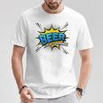 Beer Is My Superpower Comic Book T-Shirt Unique Gifts Beer Is My Superpower Comic Book T-Shirt Unique Gifts