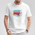 I Like Big Books And I Cannot Lie Reading Reader Bookworm T-Shirt Unique Gifts