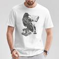 Bird Raven Book Lovers Men Women Graphic Tshirt T-Shirt Unique Gifts