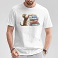 Book Cat Lover Reading Read Books T-Shirt Unique Gifts Book Cat Lover Reading Read Books T-Shirt Unique Gifts