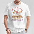 This Is My Book Character Costume Book Lover T-Shirt Unique Gifts This Is My Book Character Costume Book Lover T-Shirt Unique Gifts