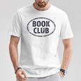 Book Club Oval Logo T-Shirt Unique Gifts Book Club Oval Logo T-Shirt Unique Gifts