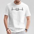 Book Heartbeat Book Shirt For Book Lover T-Shirt Unique Gifts