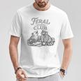 Book Lover Bookworm Feral Readers Club Raccoon Opossum T-Shirt Unique Gifts Book Lover Bookworm Feral Readers Club Raccoon Opossum T-Shirt Unique Gifts
