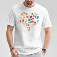 Book Lover Heart Shape Reading Club Librarian Bookworm Premium Tri-Blend T-Shirt Unique Gifts Book Lover Heart Shape Reading Club Librarian Bookworm Premium Tri-Blend T-Shirt Unique Gifts