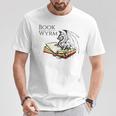 Book Lover I'm A Bookwyrm Not A Bookworm T-Shirt T-Shirt Unique Gifts