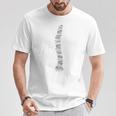 Book Lover Spine Backbone Bookworm Avid Reading Lovers Books T-Shirt Unique Gifts
