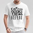 Book Reading Graphic Women Men Book Lovers Librarian Raglan Baseball Tee T-Shirt Unique Gifts