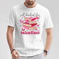 All Booked For Valentines Book Lovers Pink Valentine's Day T-Shirt Unique Gifts