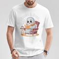 Books And Boos Reading Ghost Premium Tri-Blend T-Shirt Unique Gifts