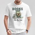 Books Fuel My Soul T-Shirt Unique Gifts