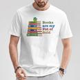 Books Are My Pot Of Gold St Patricks Day Bookworm Reader T-Shirt Unique Gifts