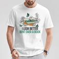 I Like My Books Spicy And My Coffee Icy Introvert Bookworm T-Shirt Unique Gifts