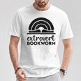 Bookworm Extrovert Fun Book Lovers Reading T-Shirt Unique Gifts Bookworm Extrovert Fun Book Lovers Reading T-Shirt Unique Gifts